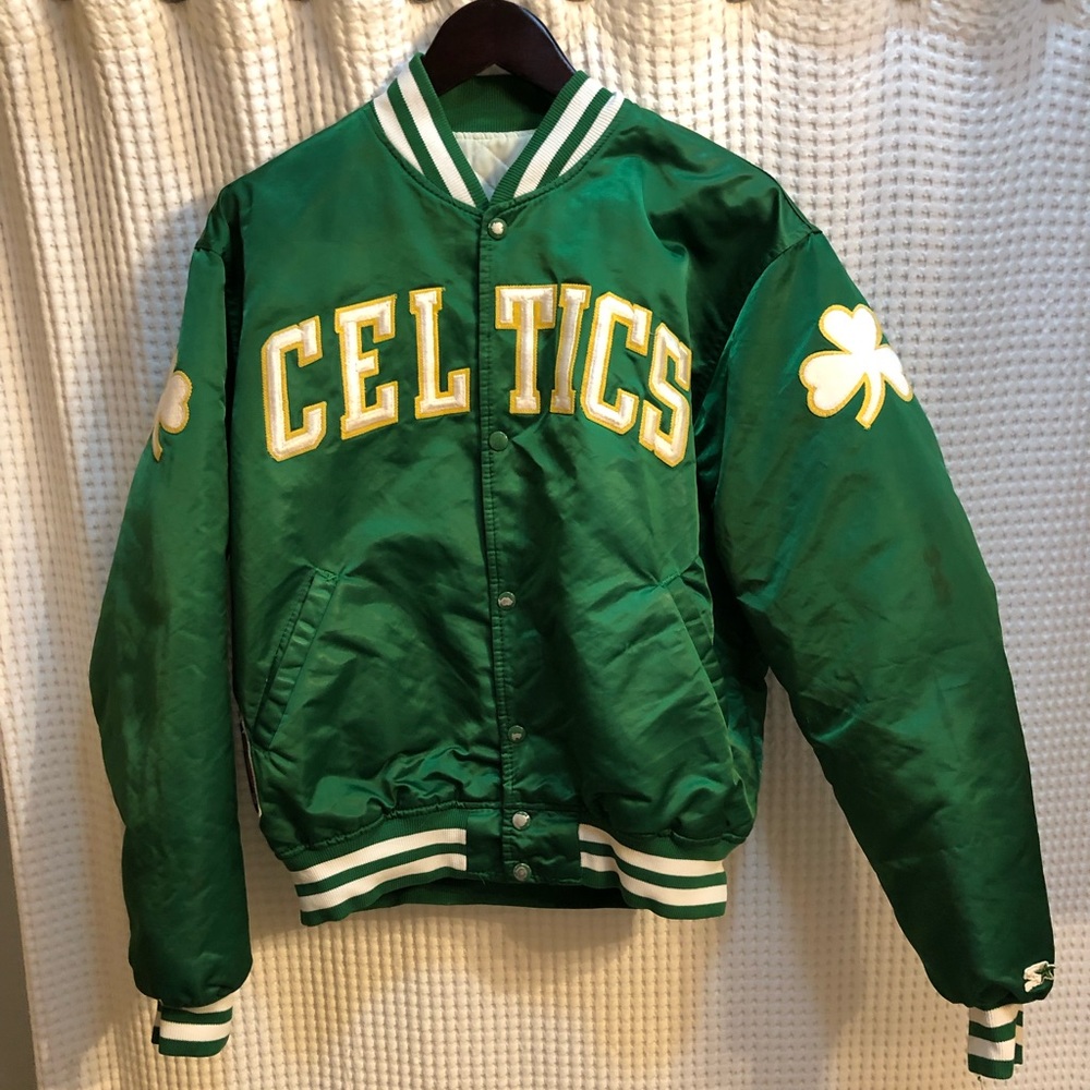 Boston Celtics Starter Jacket 1980 Large Vintage
